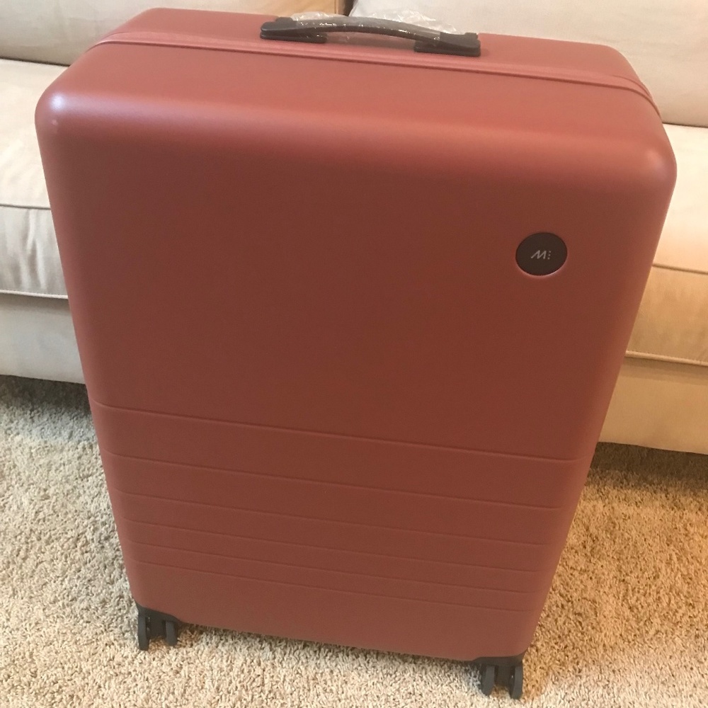 MONOS Large Suitcase/Terracotta